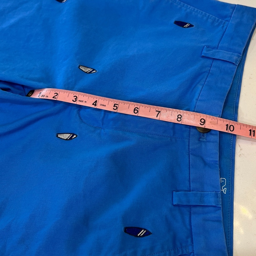 Vineyard Vines Embroidered Surfboard Stretch Shorts Blue - Picture 7 of 8
